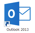 Outlook 2013の起動