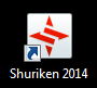 Shuriken 2014の起動