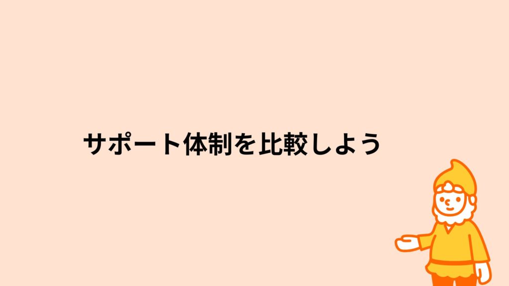 ロリポップ！レンタルサーバー サポート体制を比較しよう